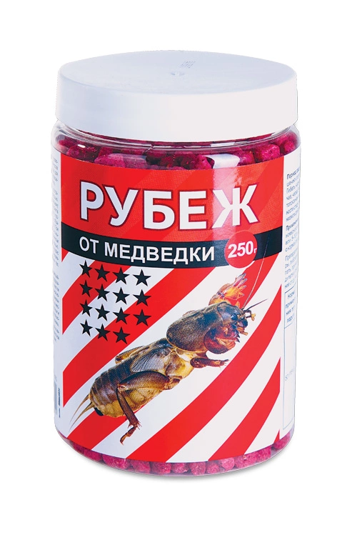 Рубеж от медведки(гранулы) банка 250 г.